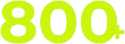 800+